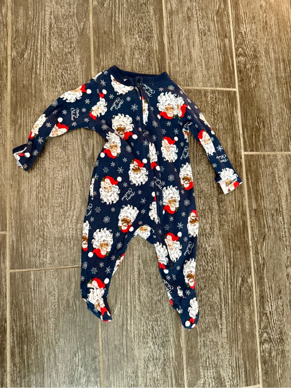 Old Navy Santa Pajamas